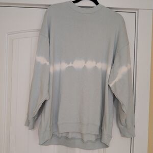American Eagle Outfitters Light Blue Oversized Fit Sweatshirt